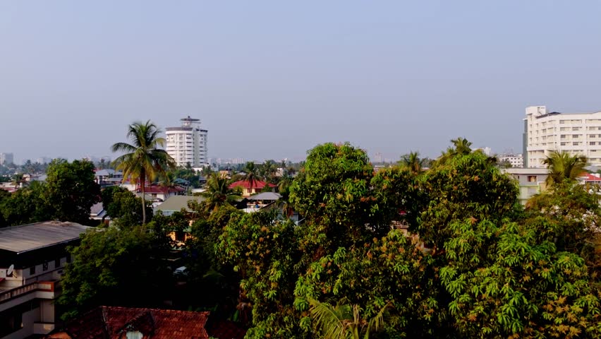 Ernakulam City scape Areal shorts Kochi vyttila Drone shots, city's in Kerala areal views