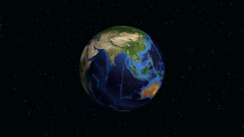A digital animation zooms from space into Port Sudan, highlighting precise geographic coordinates and location