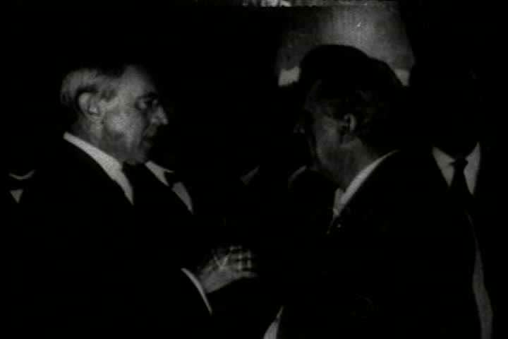 1910s - Woodrow Wilson montage.