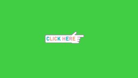 Animation tap here sstktechnology, sstkBusiness, green background  - Powered by Shutterstock - Get 15% off with code: PIKWIZARD15