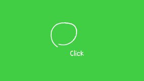 Animation tap here sstktechnology, sstkBusiness, green background  - Powered by Shutterstock - Get 15% off with code: PIKWIZARD15