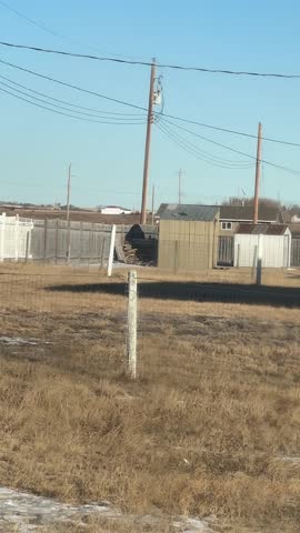 Sunny Winter Landscape With Melting Snow