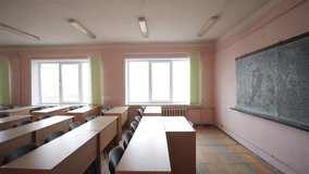 Empty Classroom In High School, College, University - Powered by Shutterstock - Get 15% off with code: PIKWIZARD15