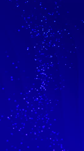 A serene and magical night sky filled with stars and a deep blue hue