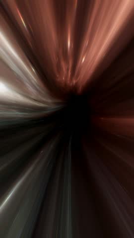 Abstract time-warp tunnel with flowing motion and shifting light, immersive space travel reel designed for cosmic visuals, futuristic storytelling, cinematic transitions and digital sci-fi environments
