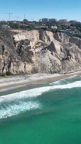Blacks Beach At San Diego In California United States. Coast City Landscape. Seascape Beach. Blacks Beach At San Diego In California United States.