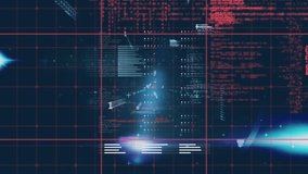 Animation of data processing over server room. Global connections and data processing concept digitally generated video. - Powered by Shutterstock - Get 15% off with code: PIKWIZARD15