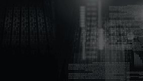 Animation of start text in viewfinder over falling binary code, programing language and skyscape. Digitally generated, hologram, sky, coding, light, camera, machine learning and technology. - Powered by Shutterstock - Get 15% off with code: PIKWIZARD15