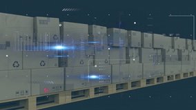 Multiple multiple multiple. Global technology data processing and digital interface concept digitally generated video. - Powered by Shutterstock - Get 15% off with code: PIKWIZARD15