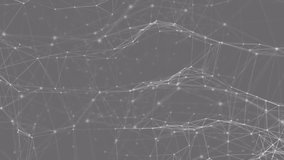 Animation of network of connections with icons and triangles over data processing. Global connections digital interface technology and networking concept digitally generated video. - Powered by Shutterstock - Get 15% off with code: PIKWIZARD15