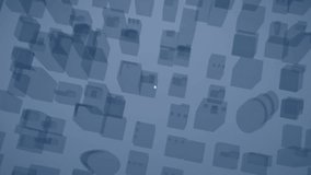 Animation of network of connections and data processing over city. Global finance, business, connections, computing and data processing concept digitally generated video. - Powered by Shutterstock - Get 15% off with code: PIKWIZARD15