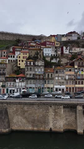 Colorful Portuguese Houses in Porto