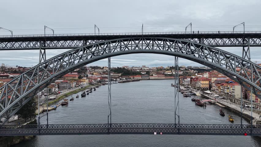 View of Porto Bridge, Portugal