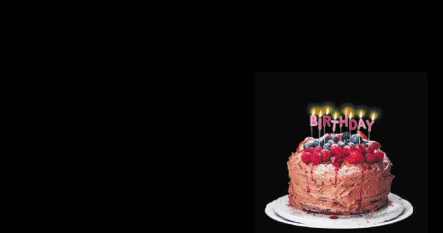 Ultimate Chocolate Birthday Cake with Sparkling Candles and Confetti