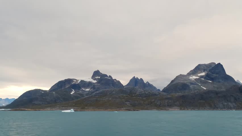 The coastline of Greenland is the most epic mountain range on the planet