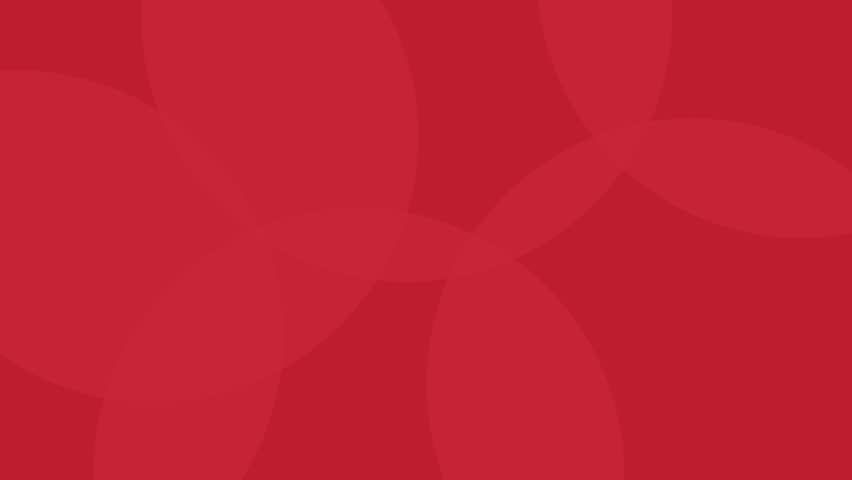 Corporate abstarct circle red 4k background seamless looping