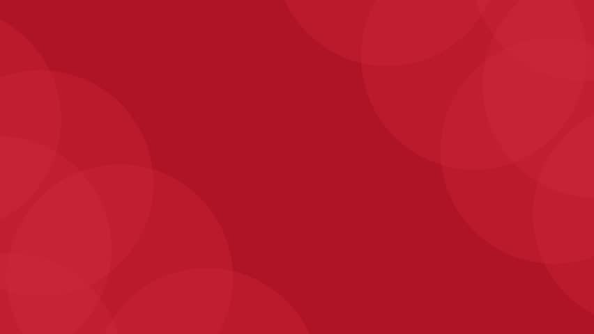 Corporate abstarct circle red 4k background seamless looping