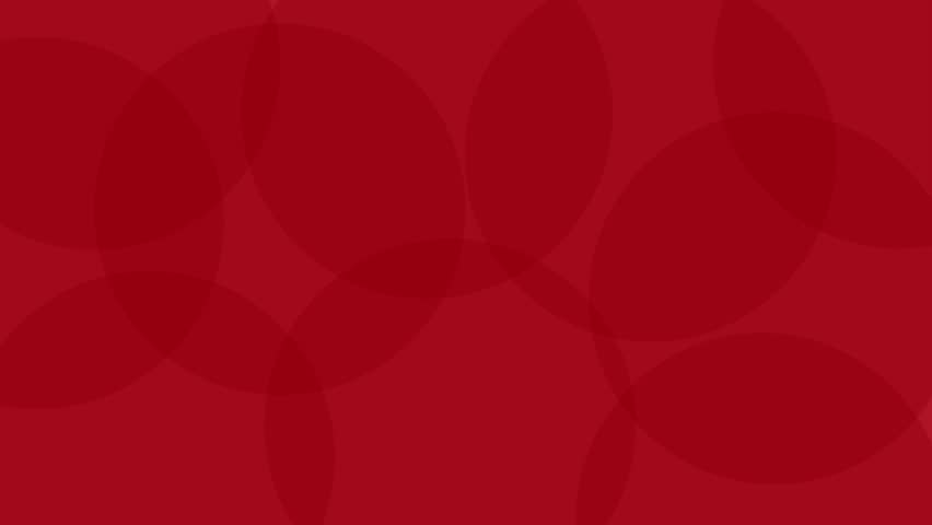 Corporate abstarct circle red 4k background seamless looping