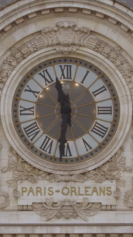 The Clock of Orsay museum 
