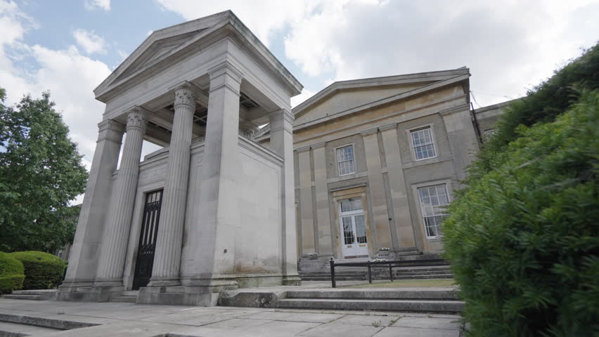London, UK, 07-07-2022: Exterior of Mill Hill School, London.