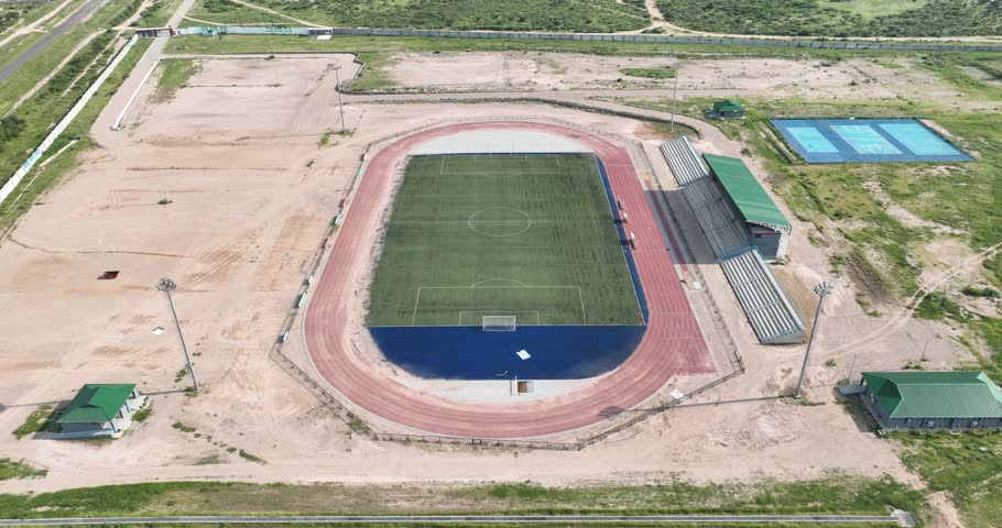 Lucara multi-purpose sports complex in Letlhakane in Botswana, Africa