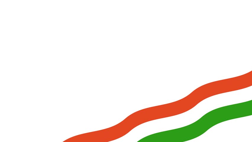 India flag colors Independence Day Republic Day background with copy space
