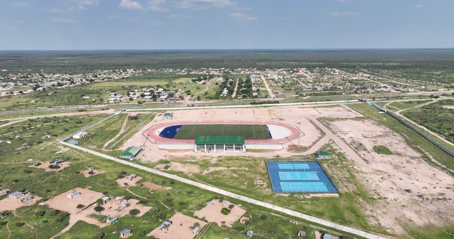 Lucara multi-purpose sports complex in Letlhakane in Botswana, Africa