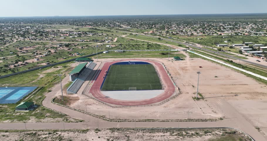 Lucara multi-purpose sports complex in Letlhakane in Botswana, Africa