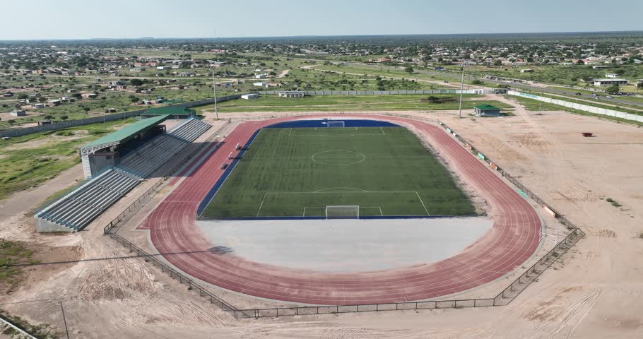 Lucara multi-purpose sports complex in Letlhakane in Botswana, Africa