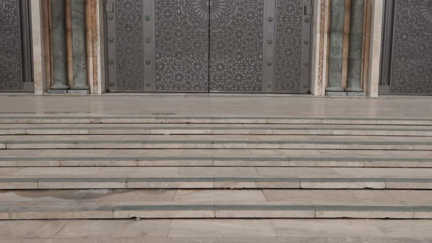 Casablanca, Morocco A view of the Hassan2 Mosque.