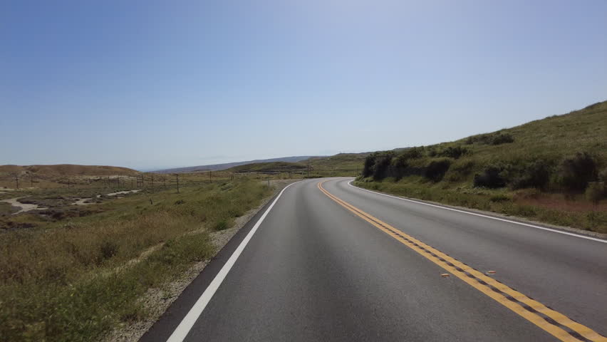 American West Grassland and Hills 05 Rear View Driving Plates USA