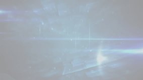 Animation of network of connections and light trails against business data processing on laptop. Global networking and business interface technology concept - Powered by Shutterstock - Get 15% off with code: PIKWIZARD15