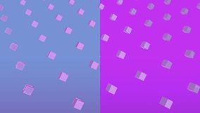 Animation of digital clock in loading circles over 3d cubes against abstract background. Digitally generated, hologram, illustration, progress, time, shape and technology concept. - Powered by Shutterstock - Get 15% off with code: PIKWIZARD15