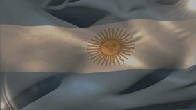 Animation of financial data processing over flag of argentina. Global business, finances, computing and digital interface concept digitally generated video. - Powered by Shutterstock - Get 15% off with code: PIKWIZARD15