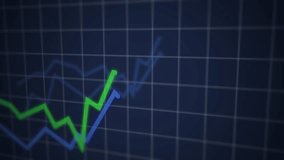stock market rise up line chart move profit, statistic graph finance diagram, index fund global, strategy growth - Powered by Shutterstock - Get 15% off with code: PIKWIZARD15