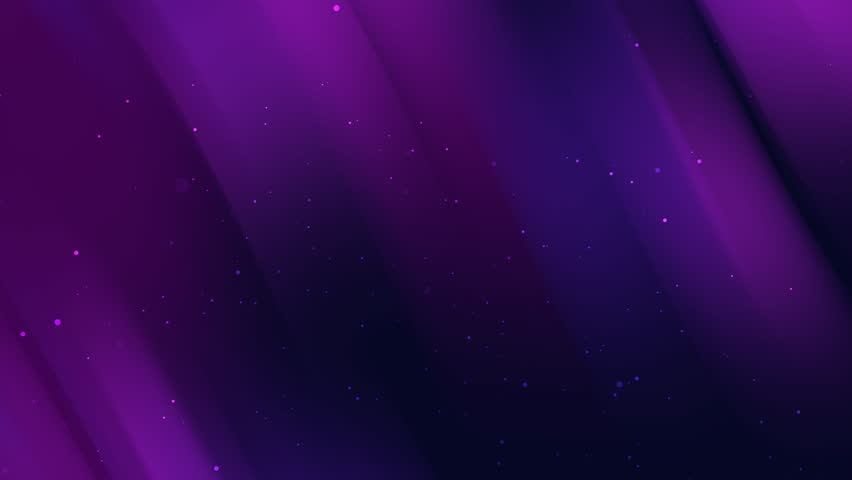 Futuristic purple motion graphics background featuring smooth light streaks and floating glitter. High-quality 4K animation perfect for fashion, luxury branding, and vj loops.
