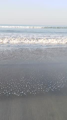 Ocean Waves in the Late Afternoon Light