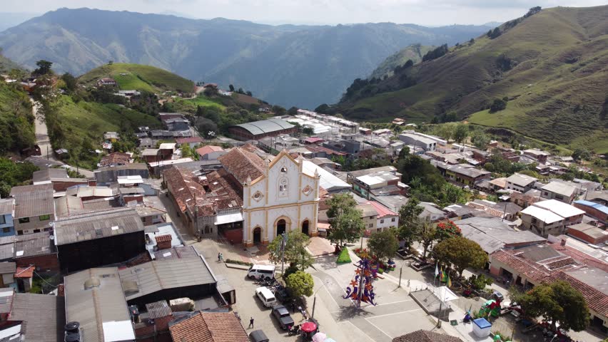 Guadalupe, Antioquia - Colombia. December 29, 2025. Municipality located in the northern region of the department.