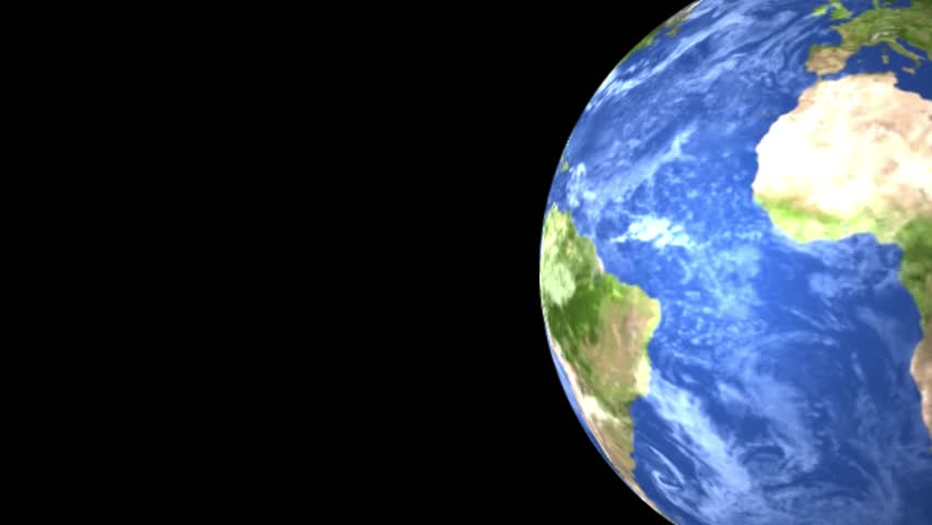 A 3D rendered image of Earth as seen from space, focusing on the Pacific Ocean with parts of North America, Central America, and Mexico visible. The vast blue ocean,