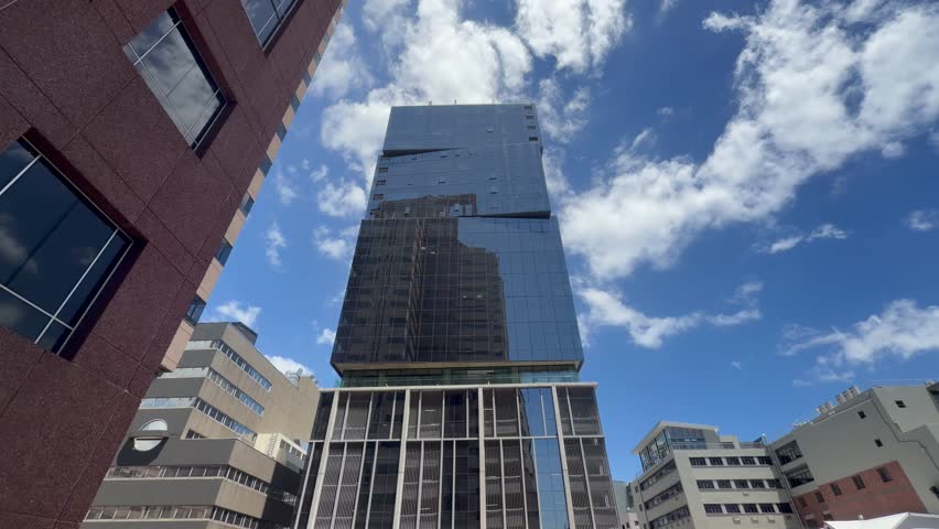 Skyscraper in a City.
Cape Town, South Africa.