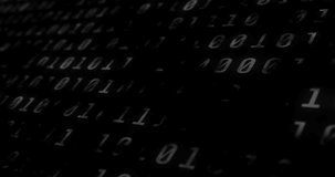 Animation of binary coding and financial data processing. Global connections, digital interface, computing and data processing concept digitally generated video. - Powered by Shutterstock - Get 15% off with code: PIKWIZARD15