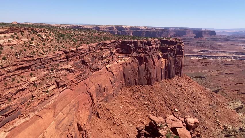 Panoramic View from Canyonlands National Parc, Utah, Island in the Sky