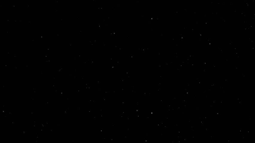 Beautiful stars twinkling at night. White glowing twinkling stars. 