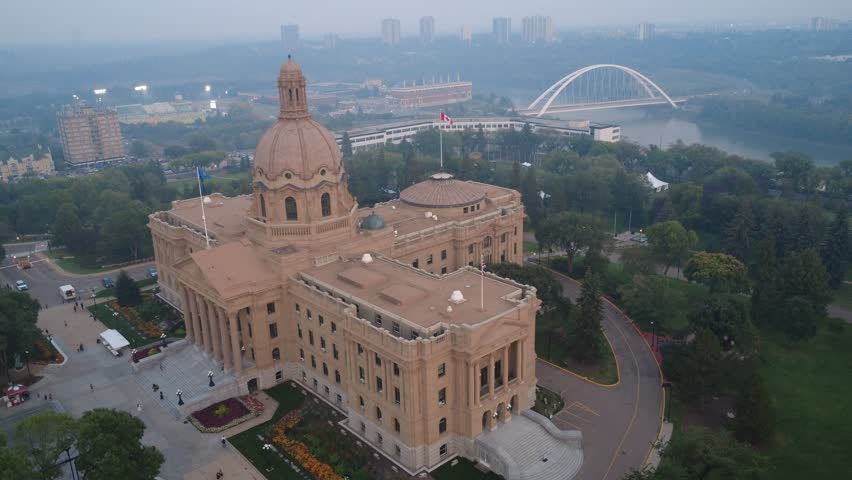 Aerial View of Edmonton