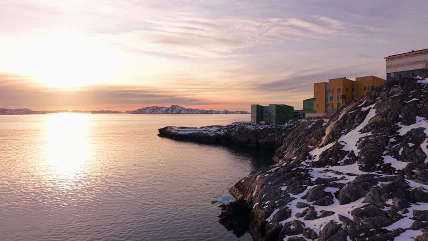 A beautiful perspective of Nuuk
