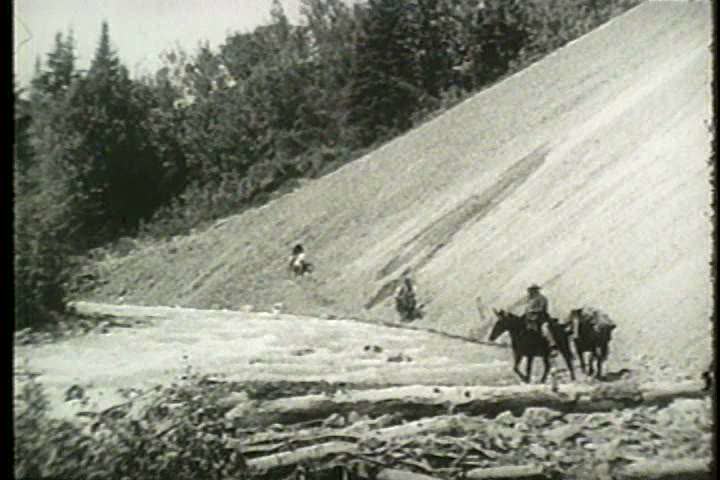 1960s - The gold rush in Alaska.
