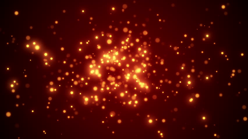 Hot Particles Classic Elegant Particles Stock Footage Video (100% ...