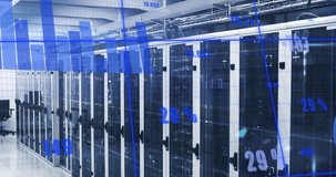 A digital data processing center is a facility where computer servers and other digital equipment are housed and operated. Global finance economy technology and digital interface concept digitally - Powered by Shutterstock - Get 15% off with code: PIKWIZARD15
