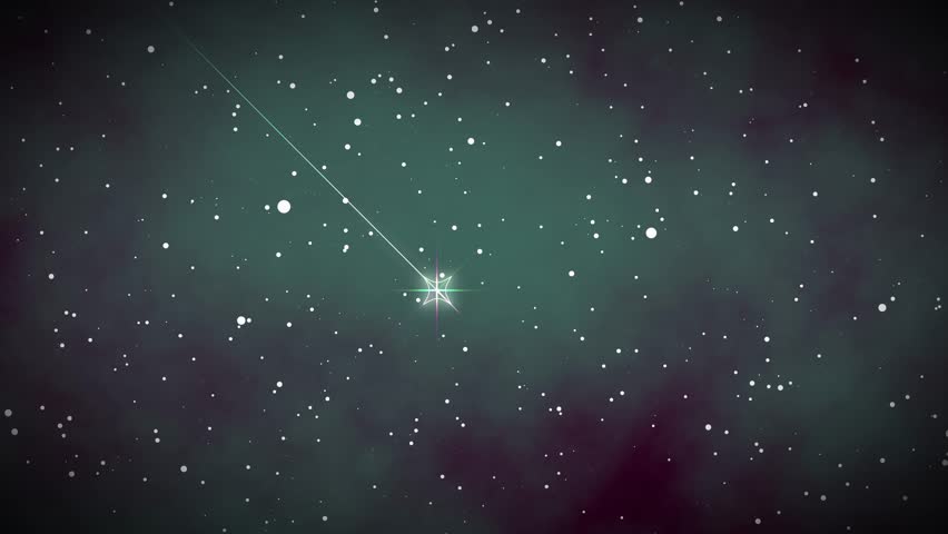 night sky shooting star light background