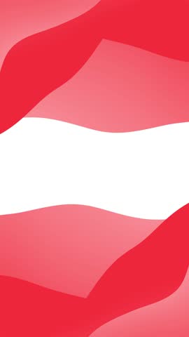 Abstarct corporate red fluid shape motion 4k background seamless looping